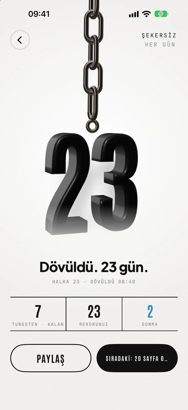 Dövüldü ekranı: 48. halka ve “Dövüldü.” yazısı.